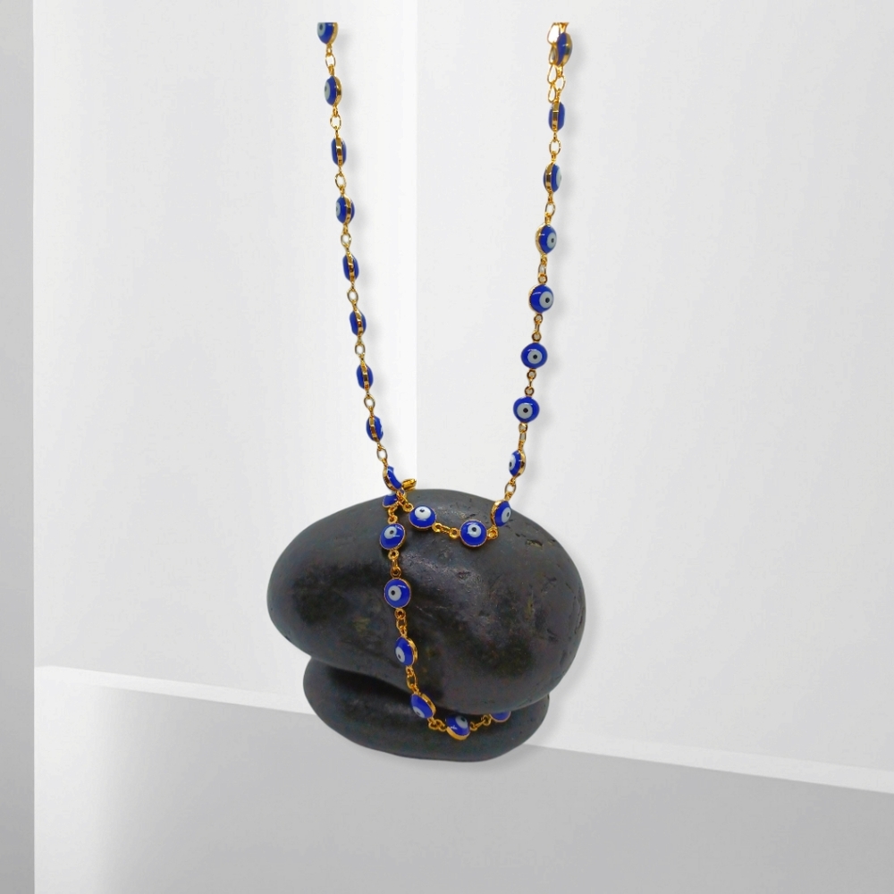Evil eye choker-ankle jewelry